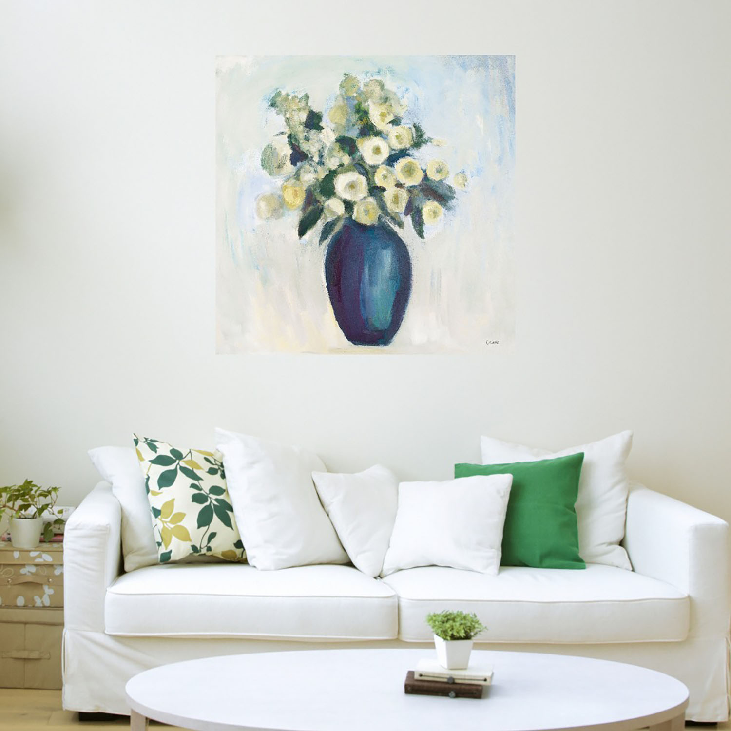 Foto 4 pulgar | Cuadro Decorativo - Flores De Primavera - Michael Clark  - Arte Moderno - Impresión En Lienzo - Fine Art Tj