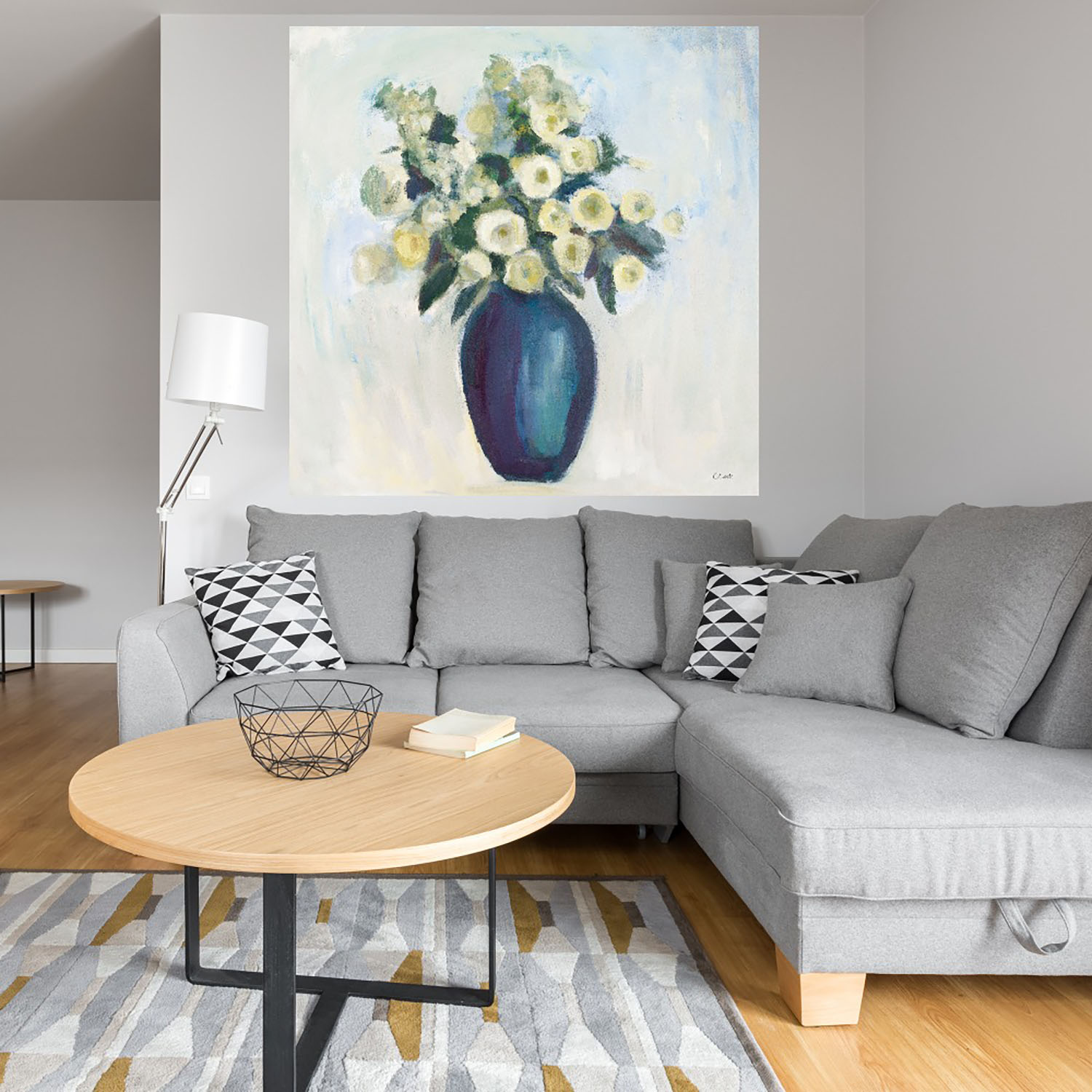 Foto 4 | Cuadro Decorativo - Flores De Primavera - Michael Clark  - Arte Moderno - Impresión En Lienzo - Fine Art Tj