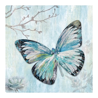 Foto 1 | Cuadro Decorativo - Mariposa Azul I - Heather Hayes - Arte Animales - Impresión En Lienzo - Fine Art Tj