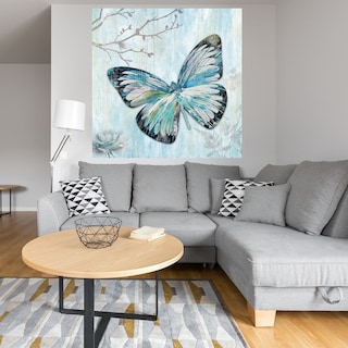Foto 4 | Cuadro Decorativo - Mariposa Azul I - Heather Hayes - Arte Animales - Impresión En Lienzo - Fine Art Tj