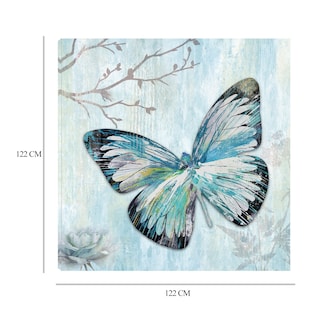 Foto 6 | Cuadro Decorativo - Mariposa Azul I - Heather Hayes - Arte Animales - Impresión En Lienzo - Fine Art Tj