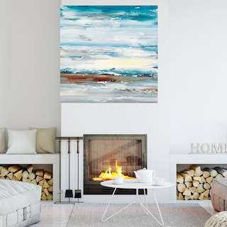 Foto 4 | Cuadro Decorativo - Islas En El Arroyo - Jeff Iorillo - Arte Moderno - Impresión En Lienzo - Fine Art Tj
