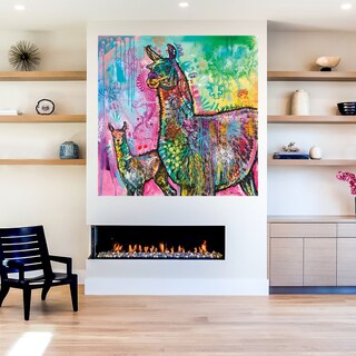 Foto 5 | Cuadro Decorativo - Lirio - Trish Sierer - Arte Abstracto - Impresión En Lienzo - Fine Art Tj