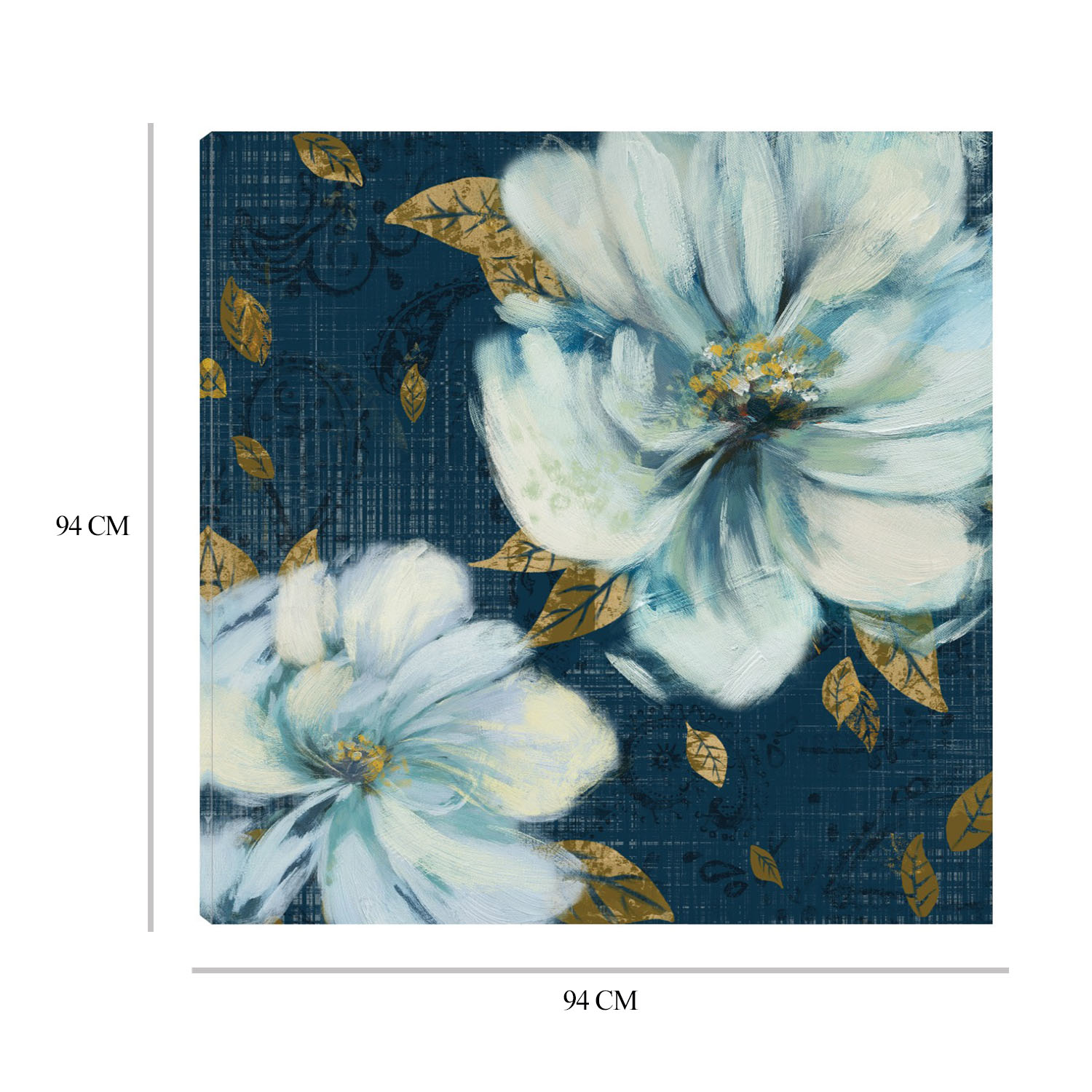 Foto 6 | Cuadro Decorativo Fine Art Tj Jardín Azul y Oro I Heather Hayes