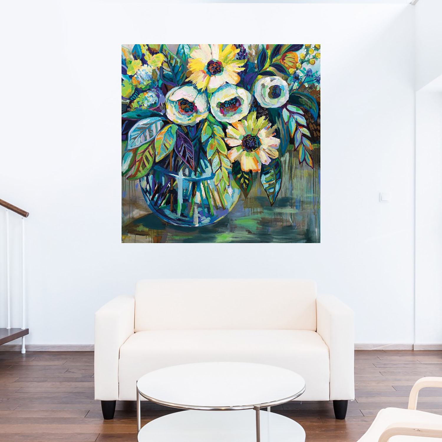 Foto 5 | Cuadro Decorativo Fine Art Tj Luz Azul Jeanette Vertentes