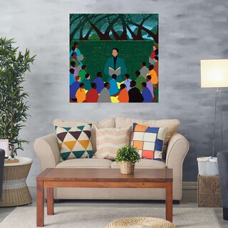 Foto 2 | Cuadro Decorativo - Lecciones De Las Islas Gullah - Synthia Saint James - Arte Moderno - Impresión En Lienzo - Fine