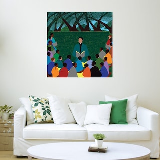 Foto 3 | Cuadro Decorativo - Lecciones De Las Islas Gullah - Synthia Saint James - Arte Moderno - Impresión En Lienzo - Fine