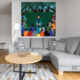 Foto 4 | Cuadro Decorativo - Lecciones De Las Islas Gullah - Synthia Saint James - Arte Moderno - Impresión En Lienzo - Fine
