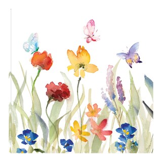 Foto 1 | Cuadro Decorativo - Jardín De Flores Silvestres - Lanie Loreth - Arte Moderno - Impresión En Lienzo - Fine Art Tj