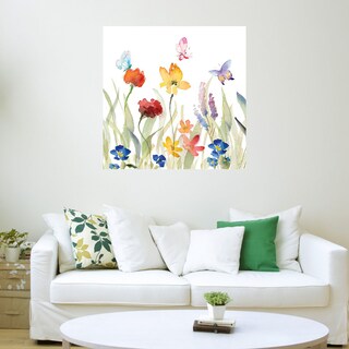 Foto 3 | Cuadro Decorativo - Jardín De Flores Silvestres - Lanie Loreth - Arte Moderno - Impresión En Lienzo - Fine Art Tj