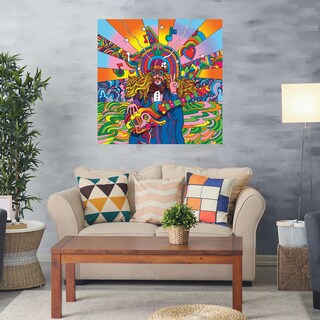 Foto 2 | Cuadro Decorativo - Fine Art Tj - Músico Hippie - Howie Green - Arte Moderno - Impresión En Lienzo