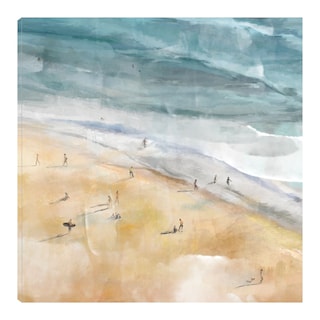 Foto 1 | Cuadro Decorativo - La Playa - Studio Arts - Arte Paisaje - Impresión En Lienzo - Fine Art Tj