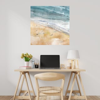 Foto 2 | Cuadro Decorativo - La Playa - Studio Arts - Arte Paisaje - Impresión En Lienzo - Fine Art Tj