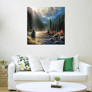 Foto 3 | Cuadro Decorativo - La Llamada - Chuck Black - Arte Paisaje - Impresión En Lienzo - Fine Art Tj
