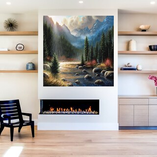 Foto 5 | Cuadro Decorativo - Gotas De Lluvia Safari Cebra - Hugo Edwins - Arte Moderno - Impresión En Lienzo - Fine Art Tj