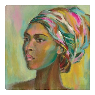 Foto 1 | Cuadro Decorativo Fine Art Tj Mujer Africana Ii Silvia Vassileva Arte Moderno Impresión en Lienzo
