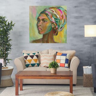 Foto 2 | Cuadro Decorativo Fine Art Tj Mujer Africana Ii Silvia Vassileva Arte Moderno Impresión en Lienzo