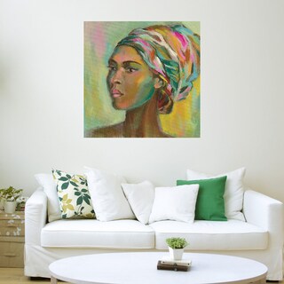 Foto 3 | Cuadro Decorativo Fine Art Tj Mujer Africana Ii Silvia Vassileva Arte Moderno Impresión en Lienzo