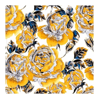 Foto 1 | Cuadro Decorativo Fine Art Tj Jardín Dorado Belle Maison Arte Moderno Impresión en Lienzo