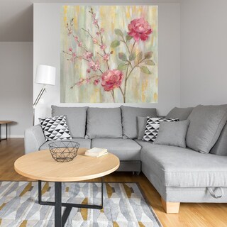Foto 4 | Cuadro Decorativo - Flores Rosas - Silvia Vassileva - Arte Moderno - Impresión En Lienzo - Fine Art Tj