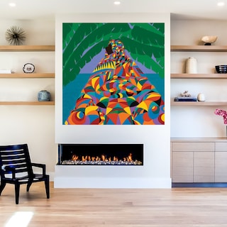 Foto 5 | Cuadro Decorativo - Horizonte De Colores I - Julia Purinton - Arte Moderno - Impresión En Lienzo - Fine Art Tj