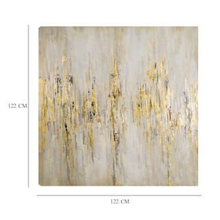 Foto 6 | Cuadro Decorativo - Luz Dorada - Willowbrook Fine Art - Arte Abstracto - Impresión En Lienzo - Fine Art Tj