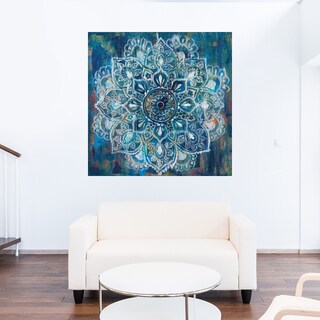 Foto 5 | Cuadro Decorativo - Musgos Del Mar Del Pacífico Azul I - Wild Apple Portfolio - Arte Floral - Impresión En Lien