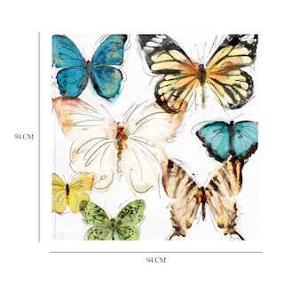 Foto 6 | Cuadro Decorativo - Mariposas Ii - Studio Arts - Arte Animales - Impresión En Lienzo - Fine Art Tj