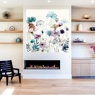 Foto 5 | Cuadro Decorativo - Frenesí Floral Ii - Heather Hayes - Arte Moderno - Impresión En Lienzo - Fine Art Tj