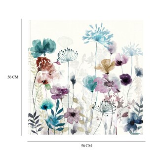 Foto 6 | Cuadro Decorativo - Frenesí Floral Ii - Heather Hayes - Arte Moderno - Impresión En Lienzo - Fine Art Tj