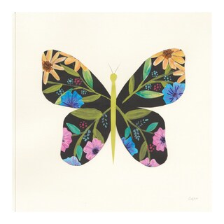 Foto 1 | Cuadro Decorativo - Jardín De Mariposa I - Courtney Prahl - Arte Moderno - Impresión En Lienzo - Fine Art Tj