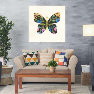 Foto 2 | Cuadro Decorativo - Jardín De Mariposa I - Courtney Prahl - Arte Moderno - Impresión En Lienzo - Fine Art Tj
