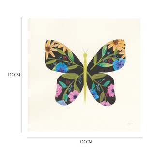 Foto 6 | Cuadro Decorativo - Jardín De Mariposa I - Courtney Prahl - Arte Moderno - Impresión En Lienzo - Fine Art Tj