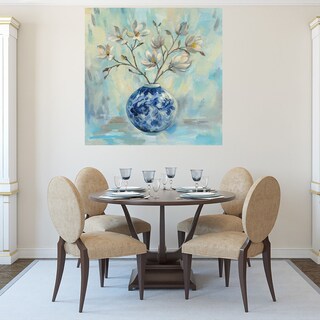 Foto 4 | Cuadro Decorativo - Flores En Porcelana - Silvia Vassileva - Arte Moderno - Impresión En Lienzo - Fine Art Tj