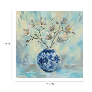 Foto 6 | Cuadro Decorativo - Flores En Porcelana - Silvia Vassileva - Arte Moderno - Impresión En Lienzo - Fine Art Tj