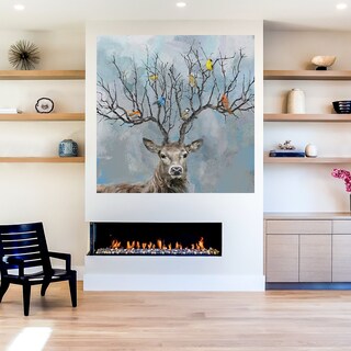 Foto 5 | Cuadro Decorativo - Gardenia - Michael Harrison - Arte Moderno - Impresión En Lienzo - Fine Art Tj