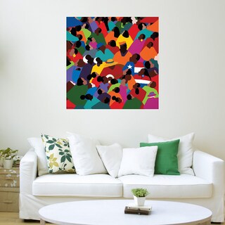 Foto 3 | Cuadro Decorativo - Juneteenth - Synthia Saint James - Arte Moderno - Impresión En Lienzo - Fine Art Tj