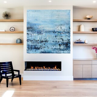 Foto 5 | Cuadro Decorativo -Fine Art Tj - Hojas De Palma - K. Nari - Arte Moderno - Impresión En Lienzo