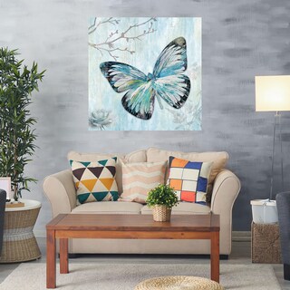 Foto 2 | Cuadro Decorativo - Mariposa Azul I - Heather Hayes - Arte Animales - Impresión En Lienzo - Fine Art Tj
