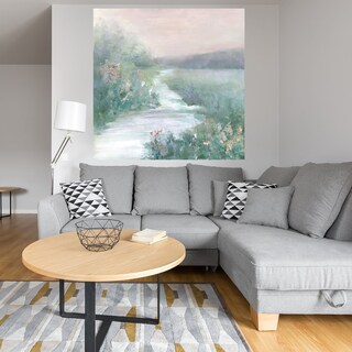 Foto 4 | Cuadro Decorativo - Mañana Brumosa - Sally Swatland - Arte Paisaje - Impresión En Lienzo - Fine Art Tj