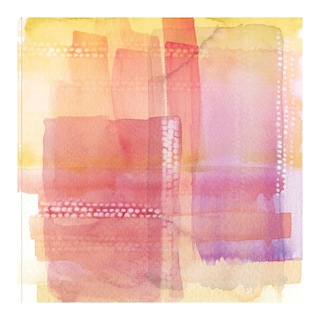 Foto 1 | Cuadro Decorativo - Líneas De Agua Rosa - Nikki Chu - Arte Abstracto - Impresión En Lienzo - Fine Art Tj