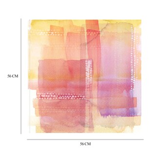 Foto 6 | Cuadro Decorativo - Líneas De Agua Rosa - Nikki Chu - Arte Abstracto - Impresión En Lienzo - Fine Art Tj