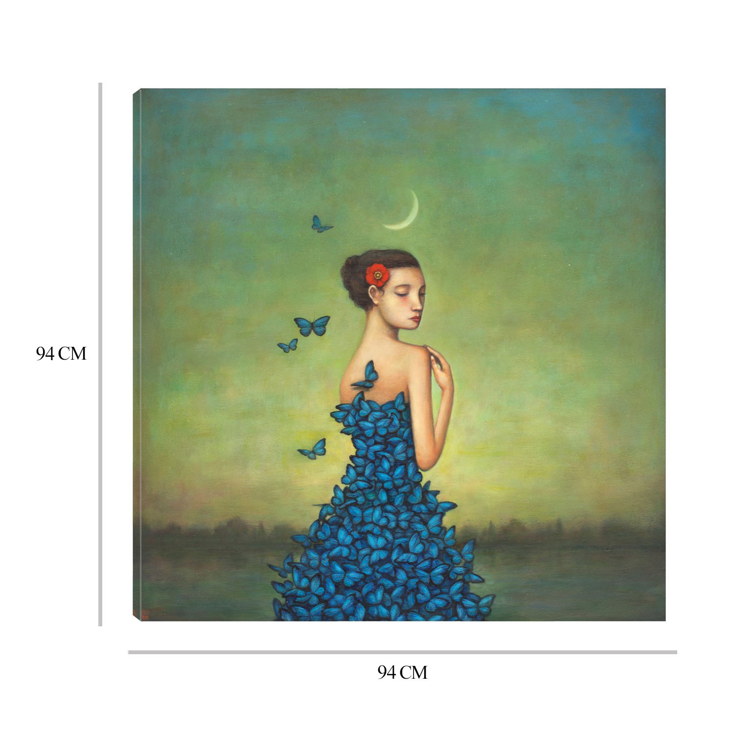Foto 6 | Cuadro Decorativo - Metamorfosis En Azul - Duy Huynh  - Arte Moderno - Impresión En Lienzo - Fine Art Tj