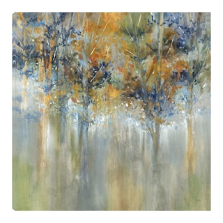 Foto 1 | Cuadro Decorativo - Hojas Rústicas - Fine Art Tj - K. Nari - Arte Moderno - Impresión En Lienzo