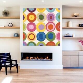 Foto 5 | Cuadro Decorativo - Hojas Rústicas - Fine Art Tj - K. Nari - Arte Moderno - Impresión En Lienzo