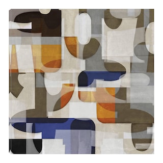Foto 1 | Cuadro Decorativo - Movimiento De Mediados De Siglo I - Justin Thompson - Arte Abstracto - Impresión En Lienzo -