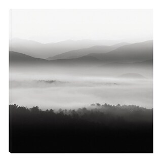 Foto 1 | Cuadro Decorativo - Montañas Grises - Nicholas Bell - Arte Paisaje - Impresión En Lienzo - Fine Art Tj