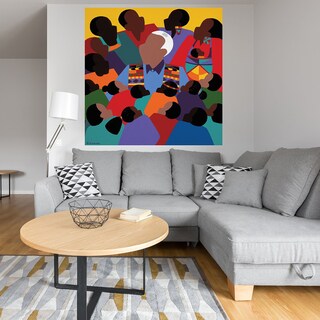 Foto 4 | Cuadro Decorativo - Madiba Mandela - Synthia Saint James - Arte Moderno - Impresión En Lienzo - Fine Art Tj