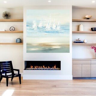 Foto 5 | Cuadro Decorativo Fine Art Tj Momentos Nublados Iii Lisa Ridgers Arte Paisaje Impresión en Lienzo