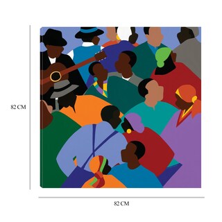 Foto 6 | Cuadro Decorativo - Islas De Gullah Jook Jook - Synthia Saint James - Arte Moderno - Impresión En Lienzo - Fine Art Tj